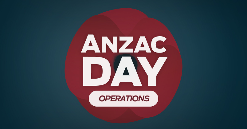 ANZAC Day Operating Hours