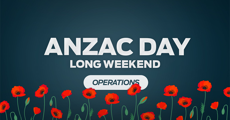 ANZAC Long Weekend