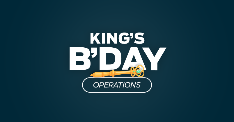 King's B'day Long Weekend Operations