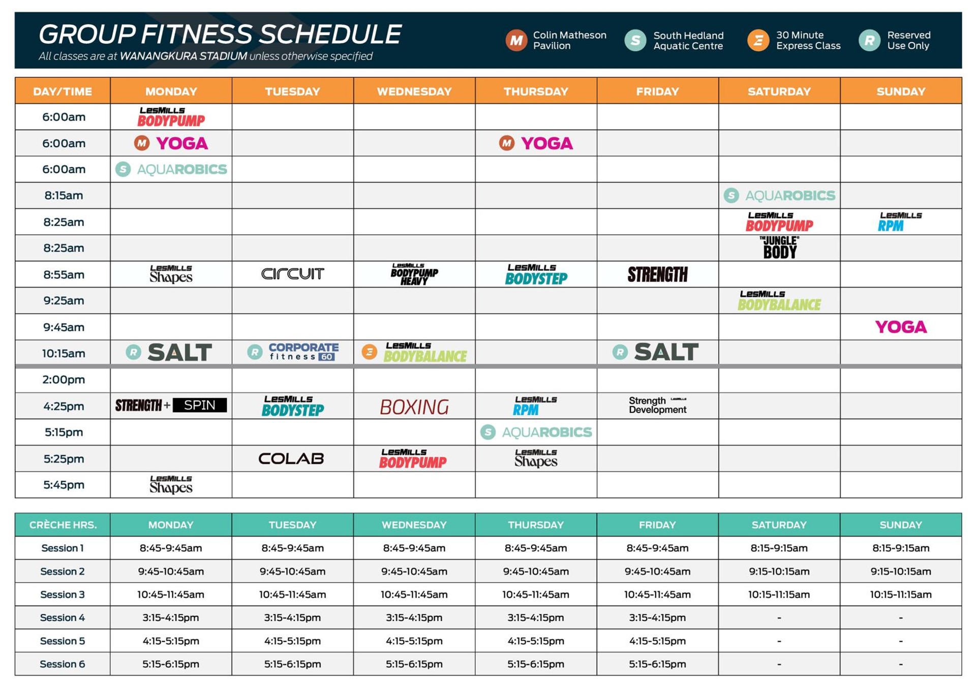 Picture: Oct-Dec Timetable